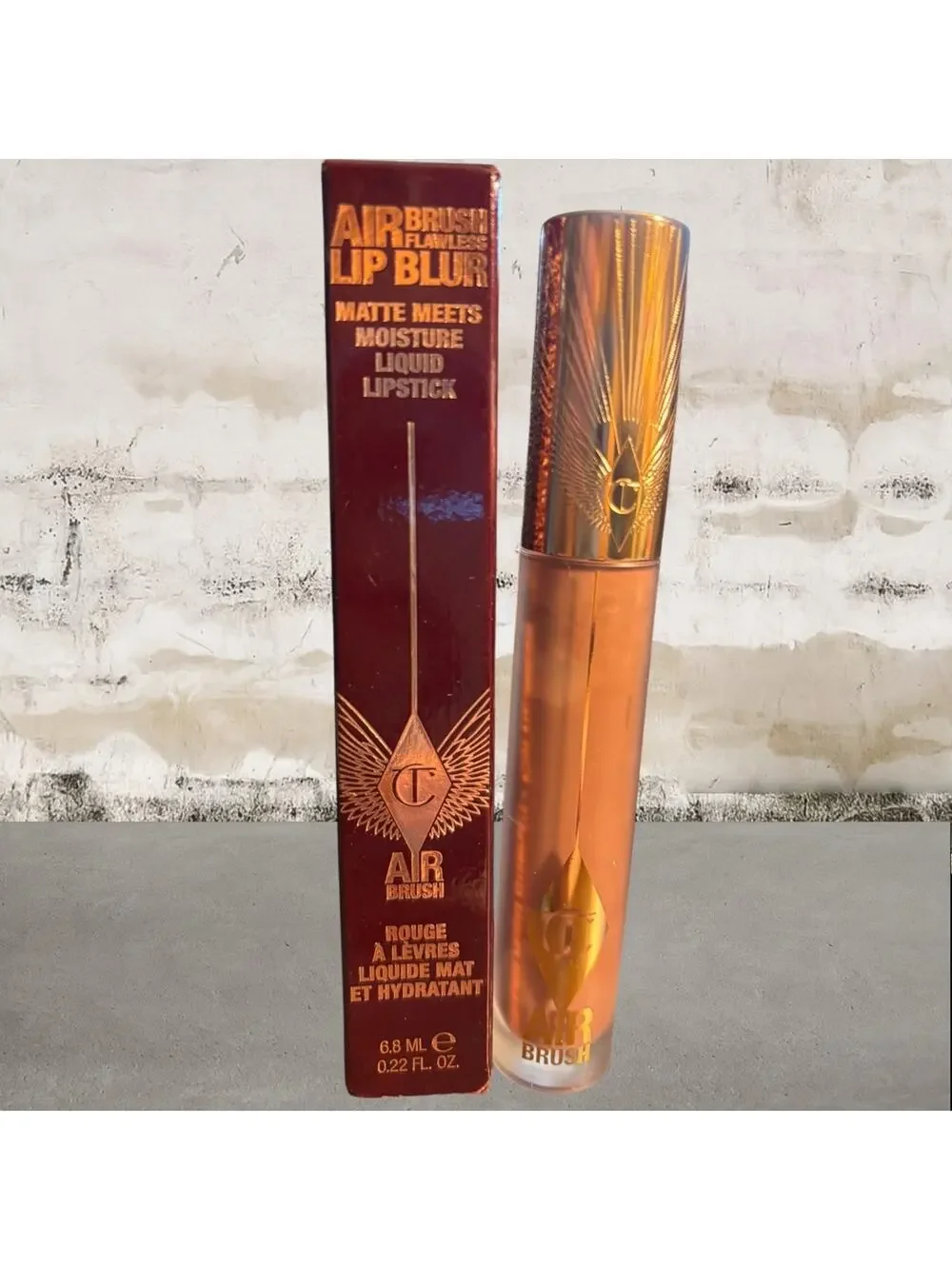 Charlotte Tilbury Airbrush Flawless Lip Blur in Pillow Talk Med Blur NIB